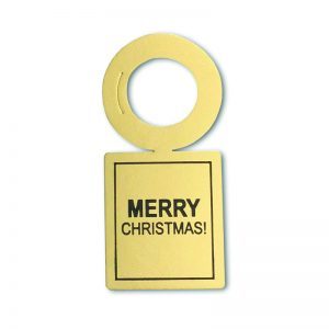 VINSTRIP - Tag "Merry Christmas" gold